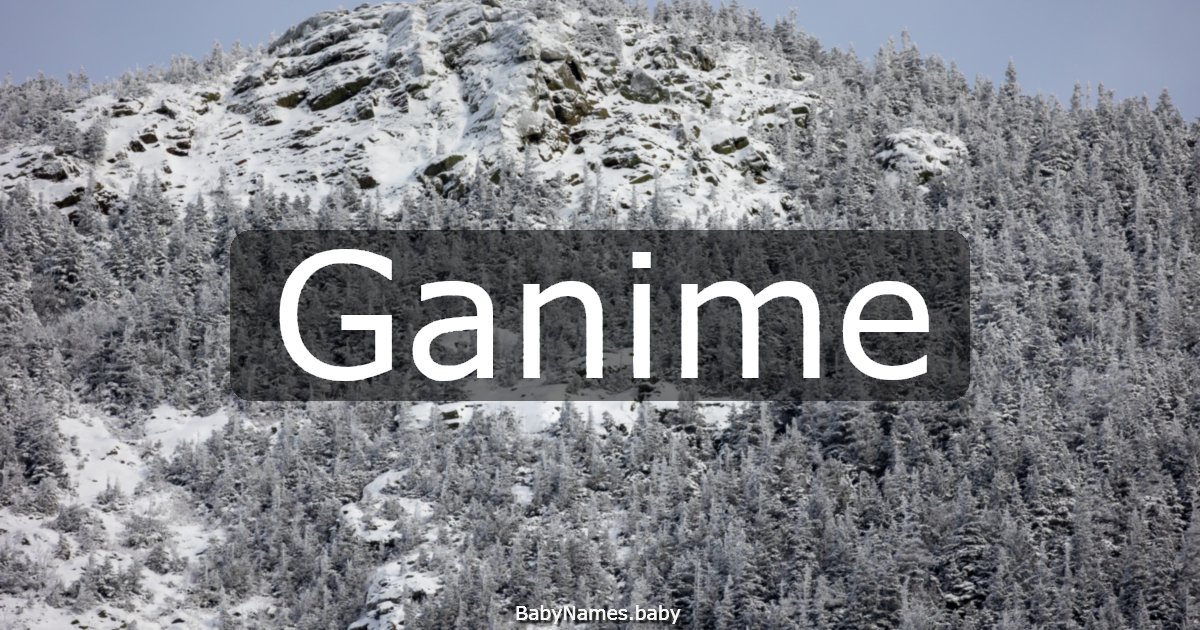 Ganime