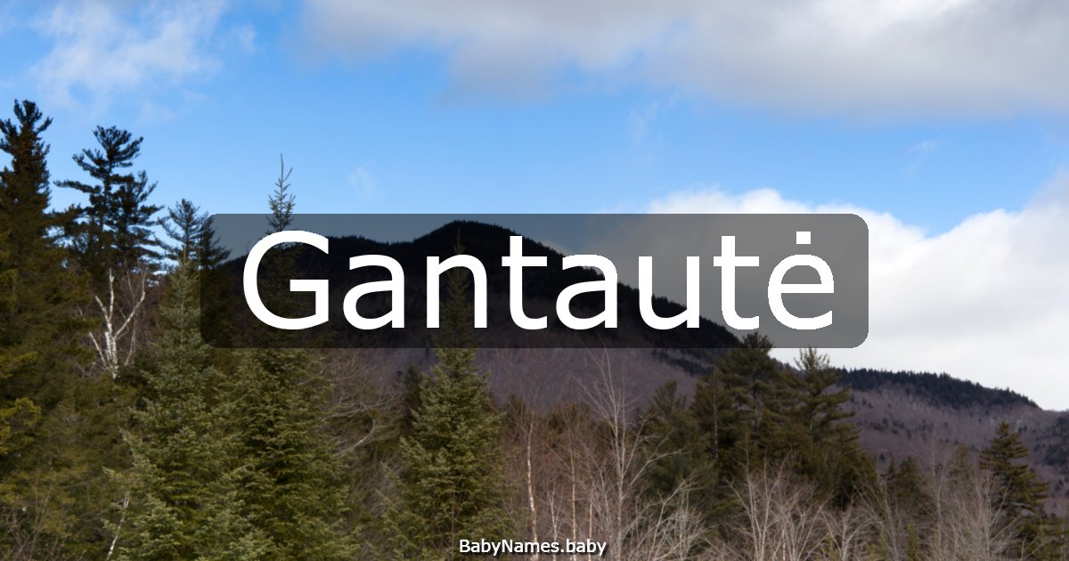 Gantautė