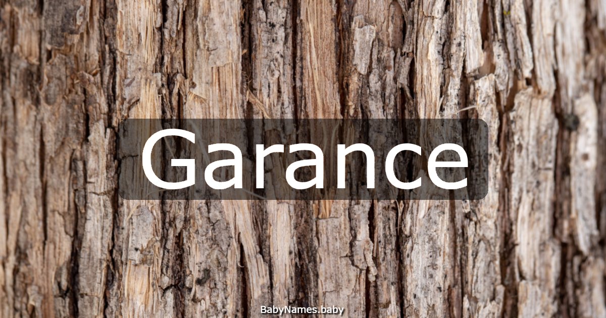 Garance