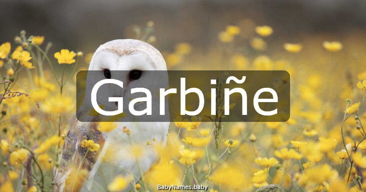 Garbiñe