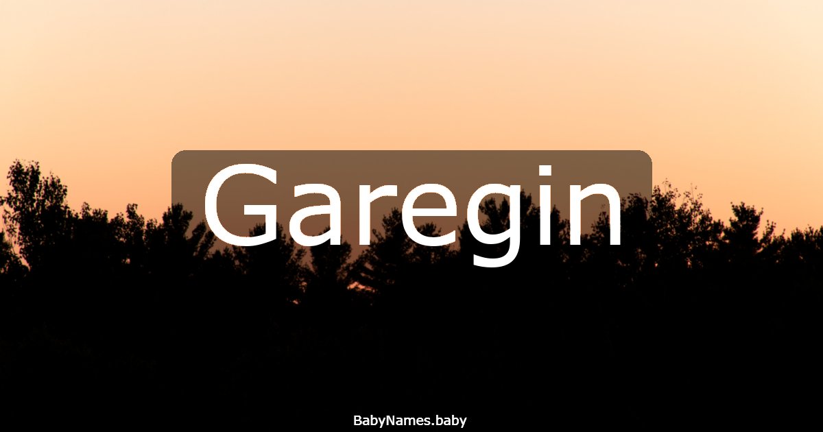 Garegin