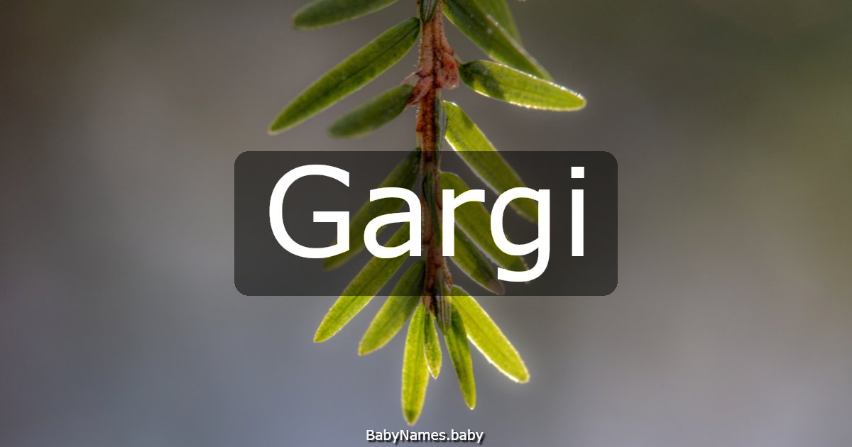 Gargi