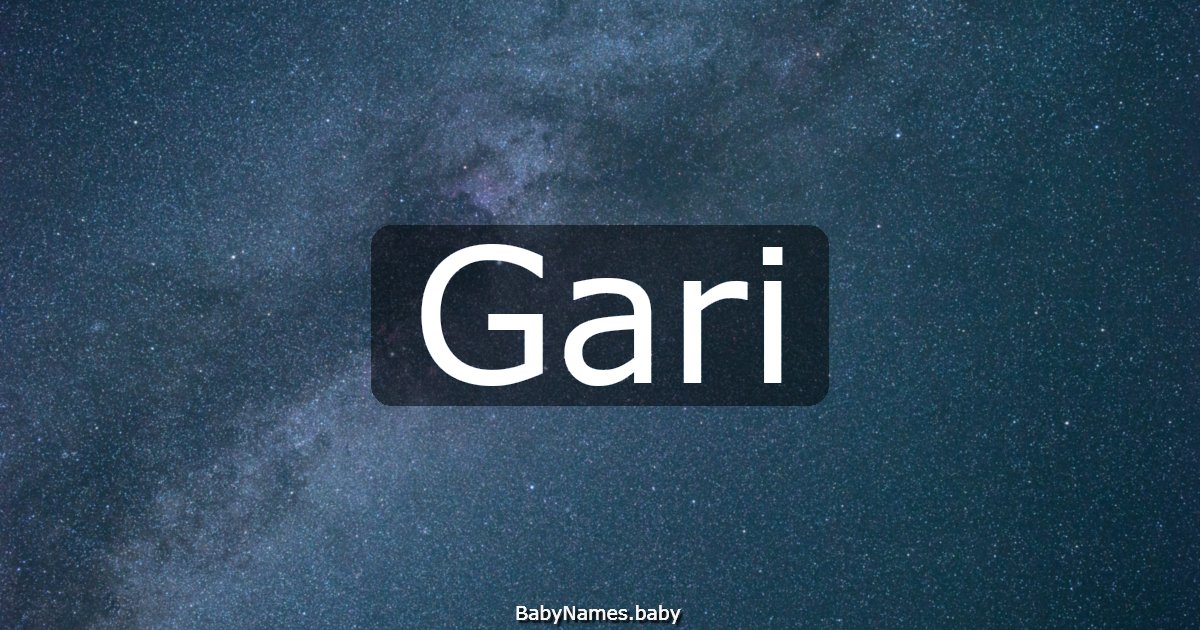 Gari