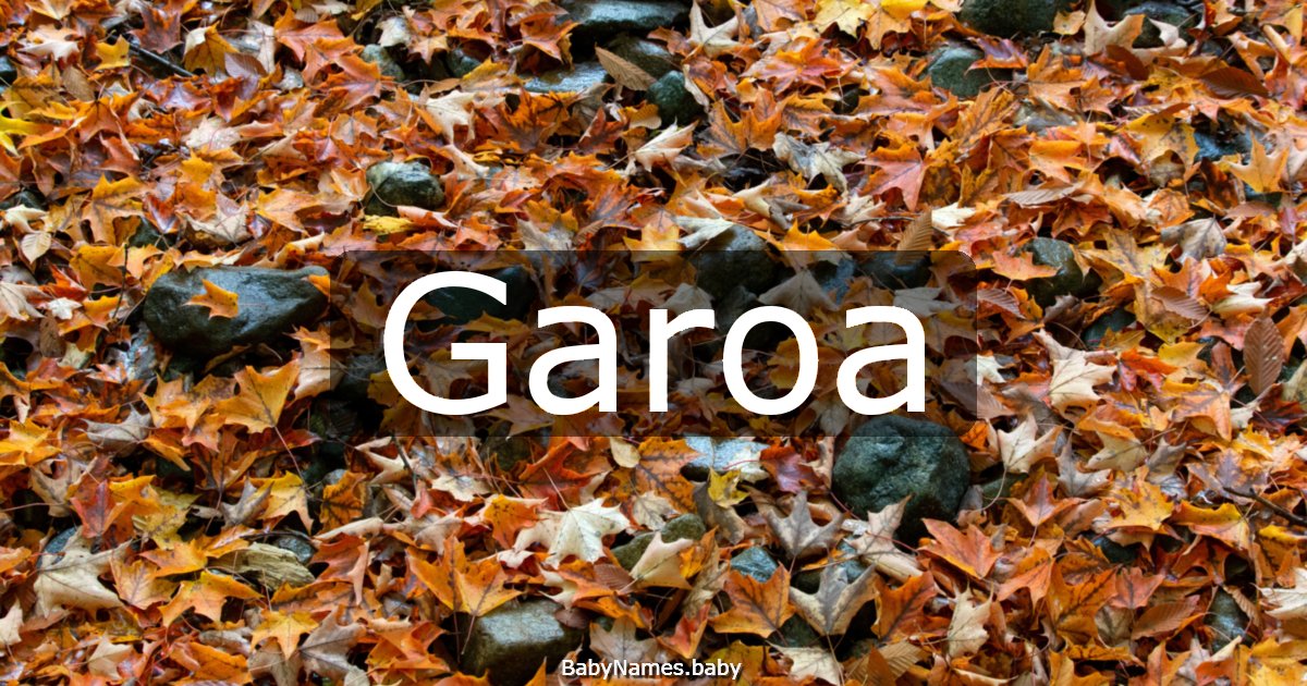 Garoa