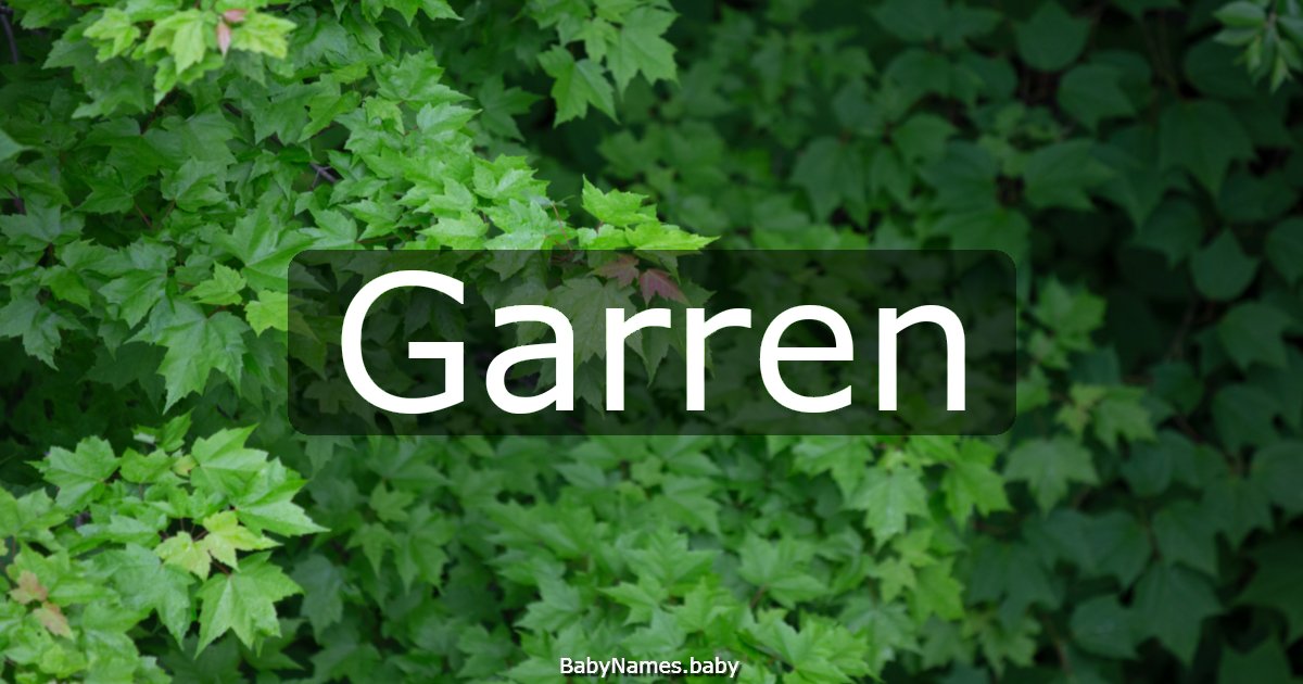 Garren