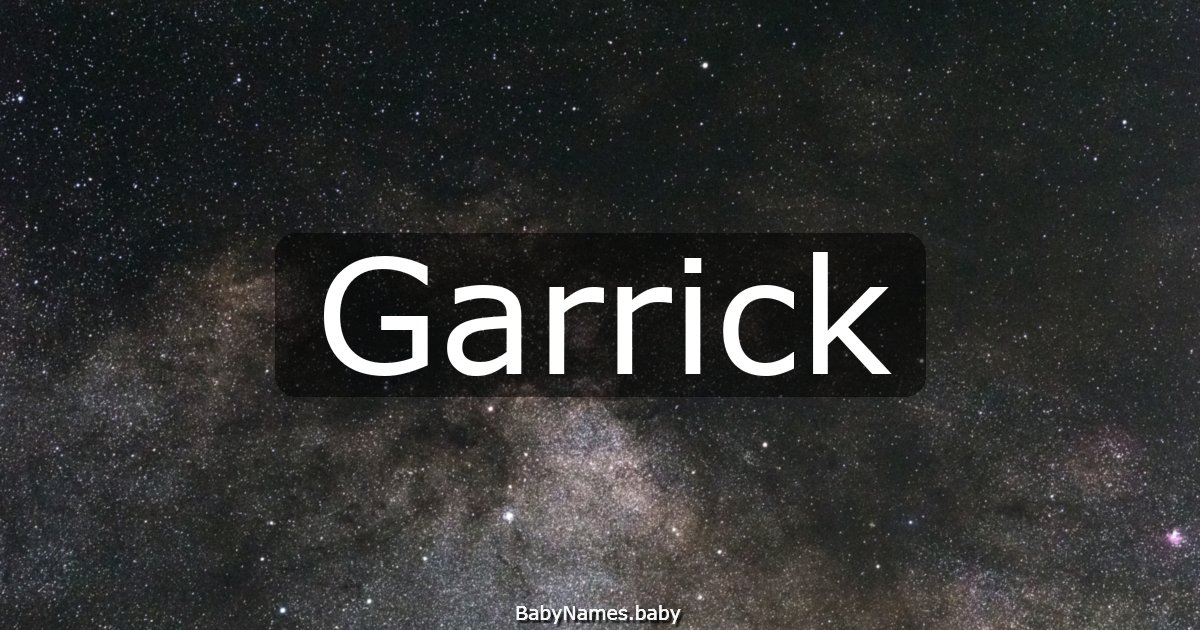 Garrick