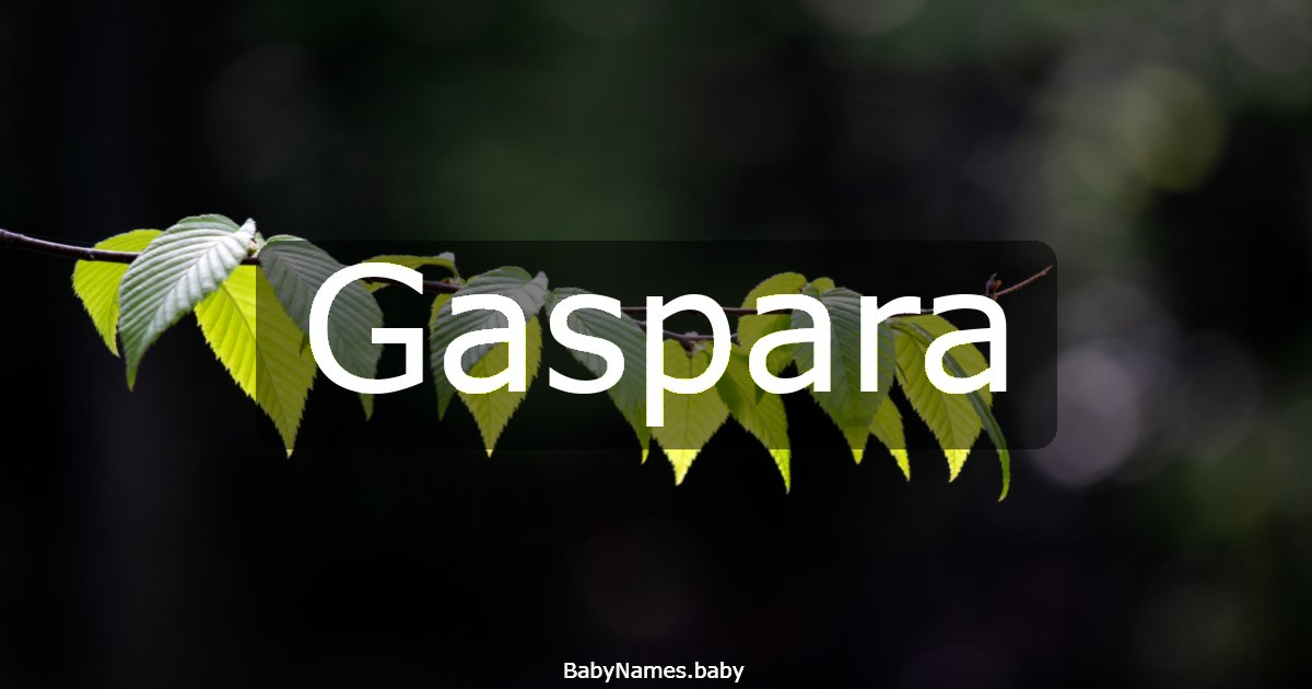 Gaspara
