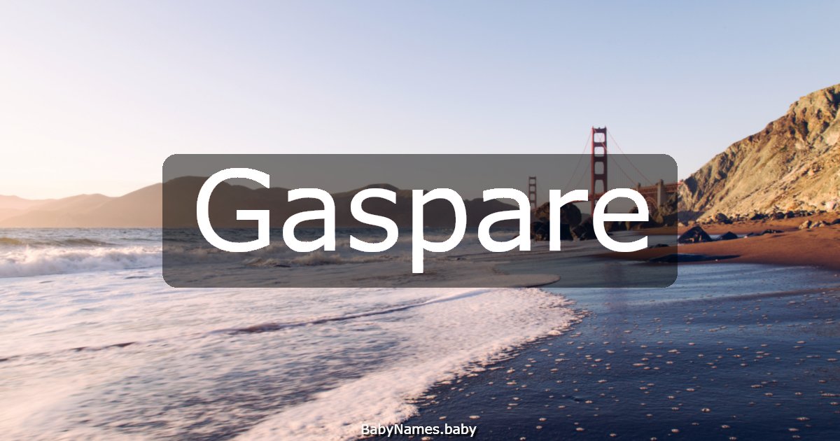 Gaspare