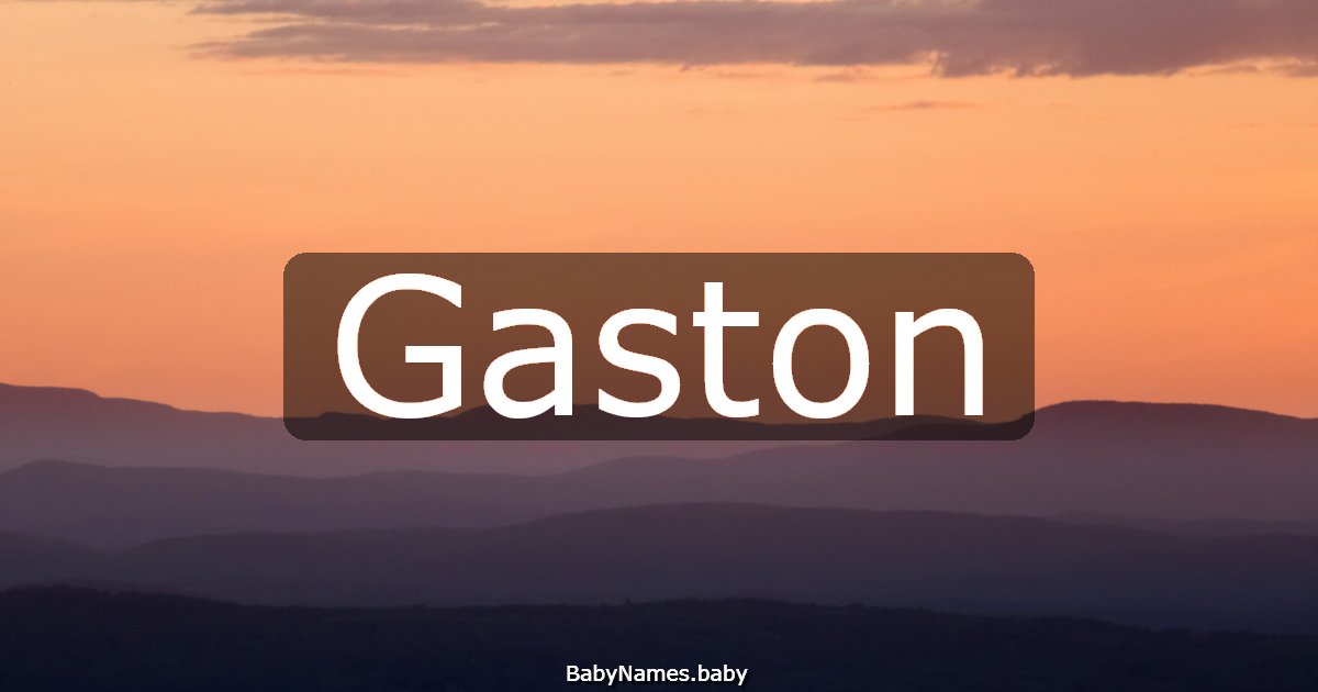 Gaston