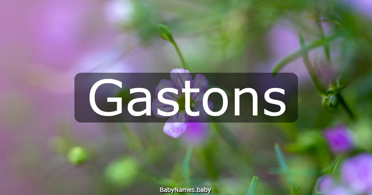Gastons