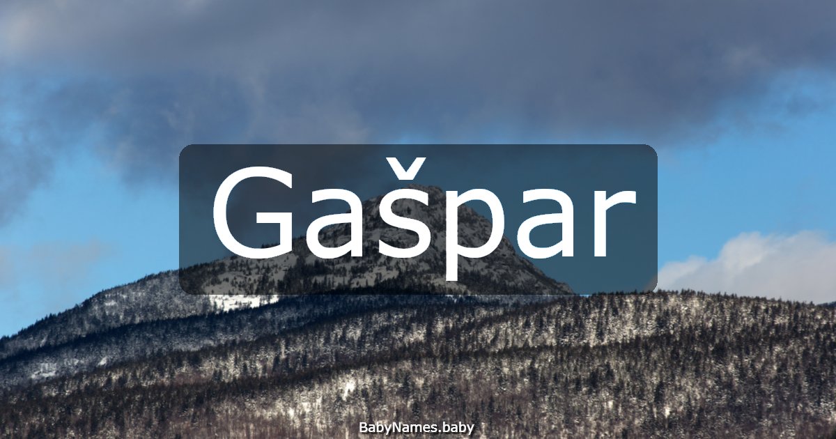 Gašpar
