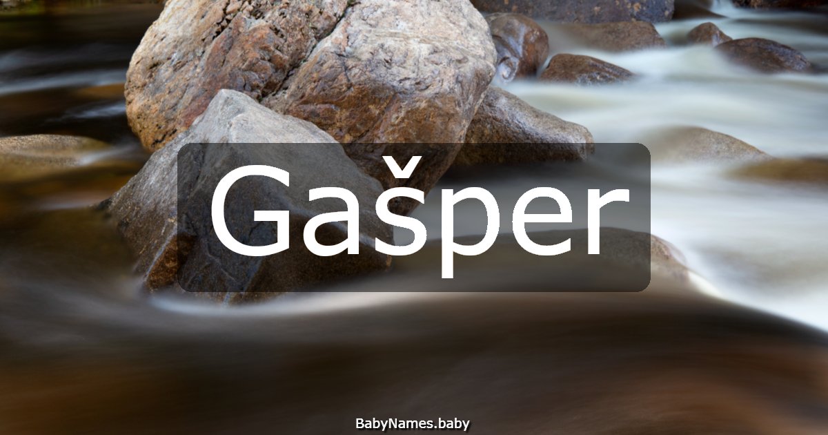 Gašper