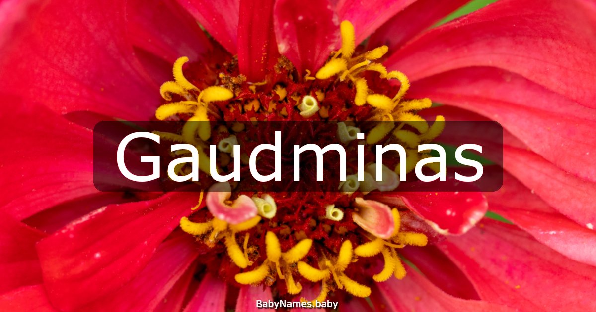 Gaudminas