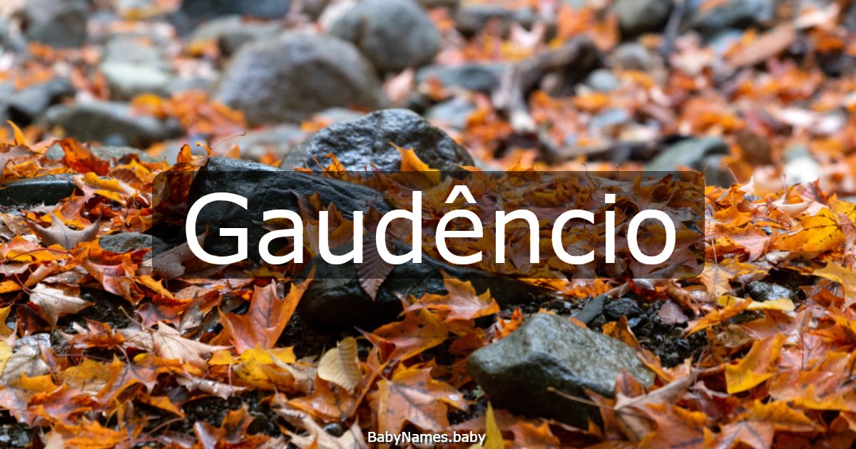 Gaudêncio