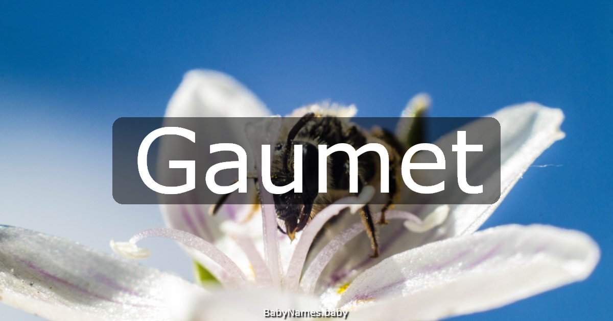 Gaumet