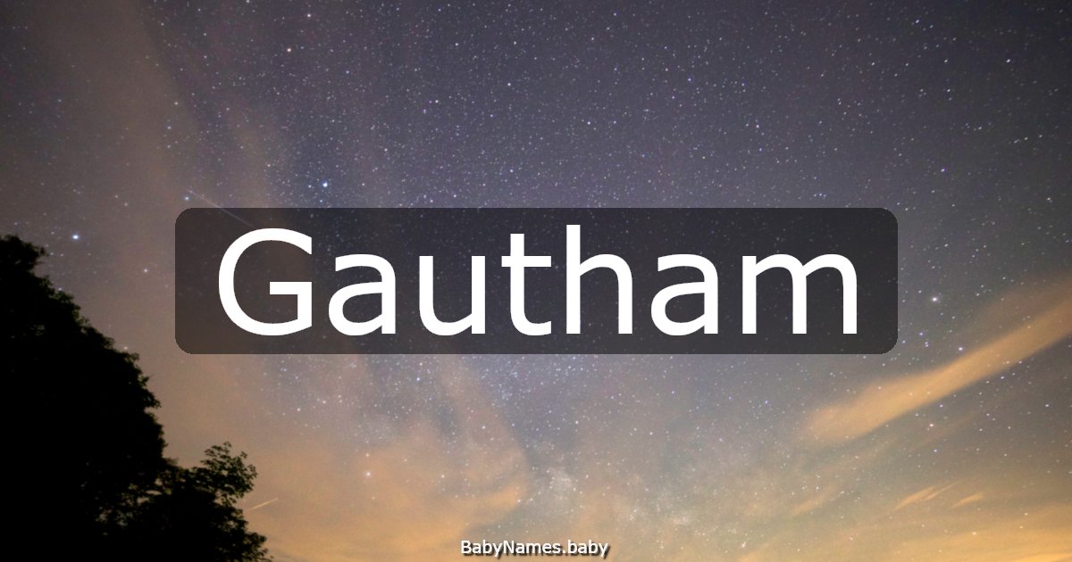 Gautham