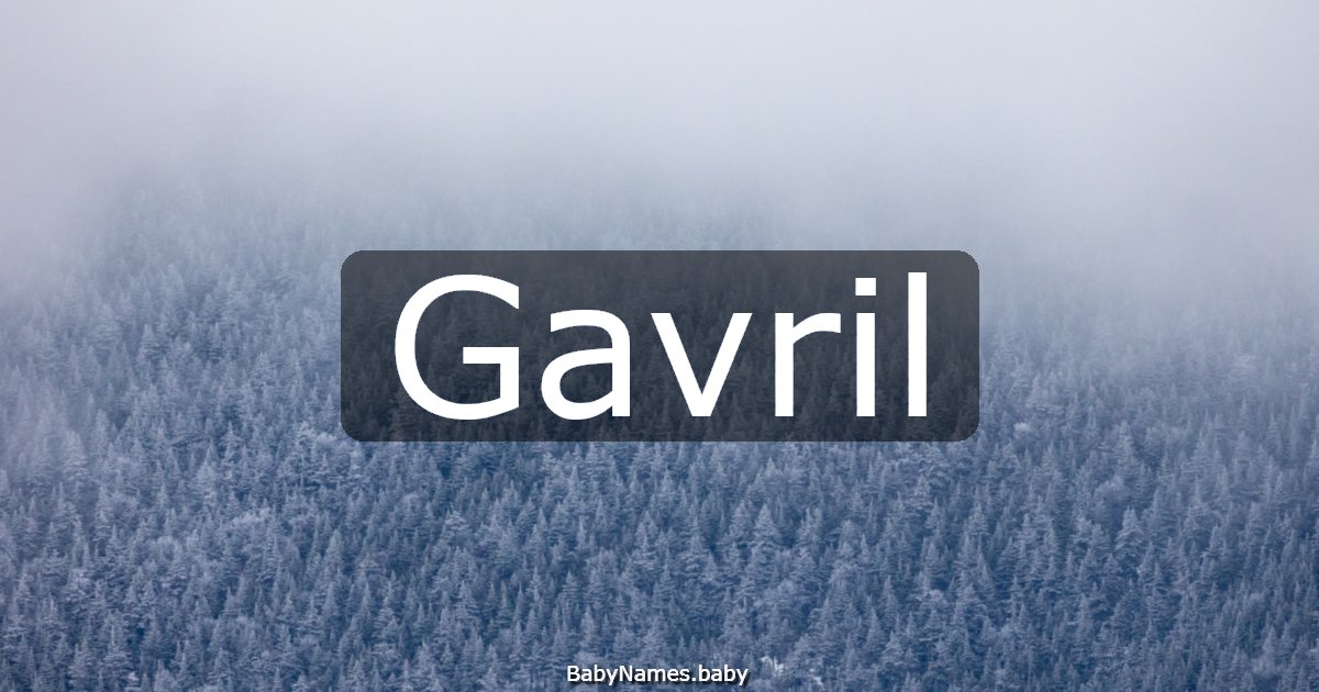 Gavril