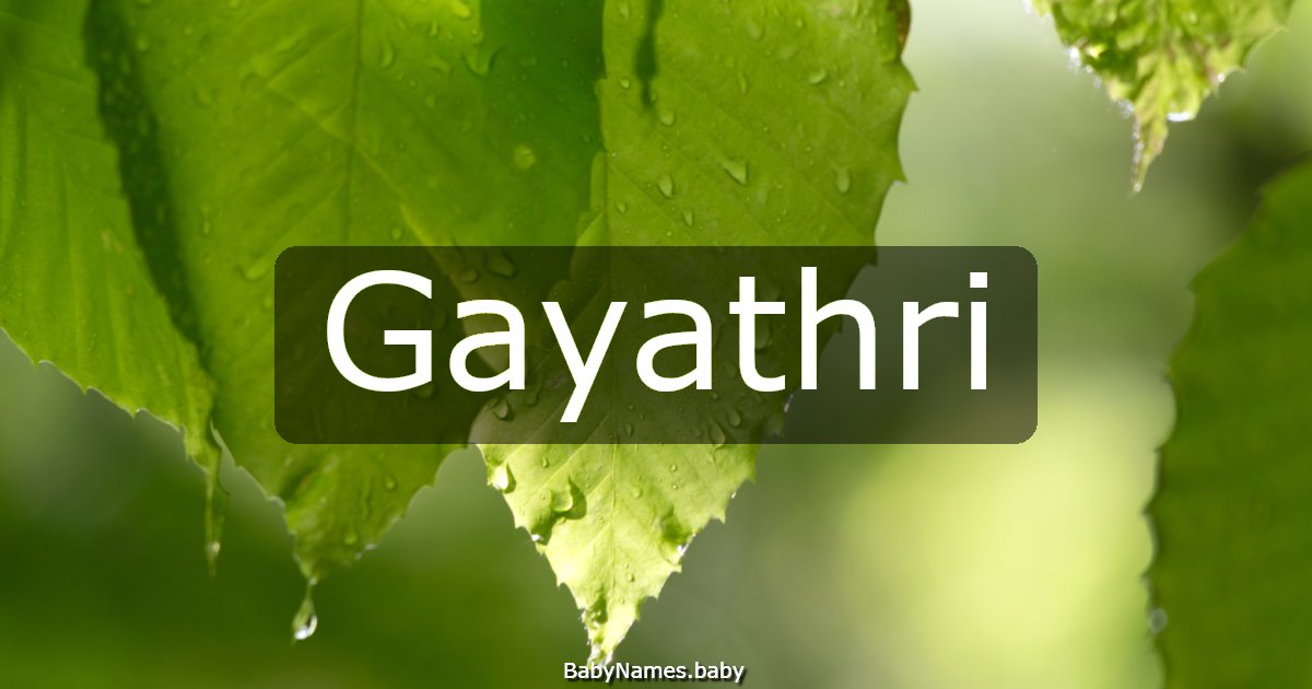 Gayathri