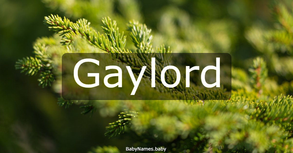 Gaylord
