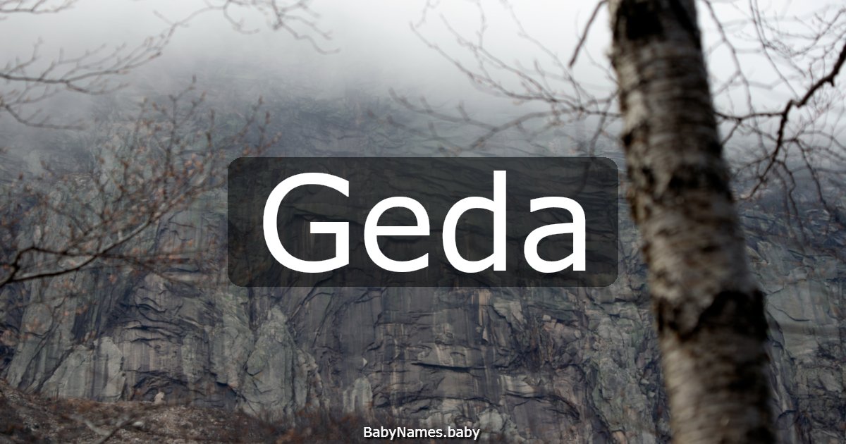Geda