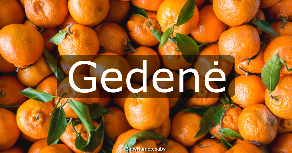 Gedenė