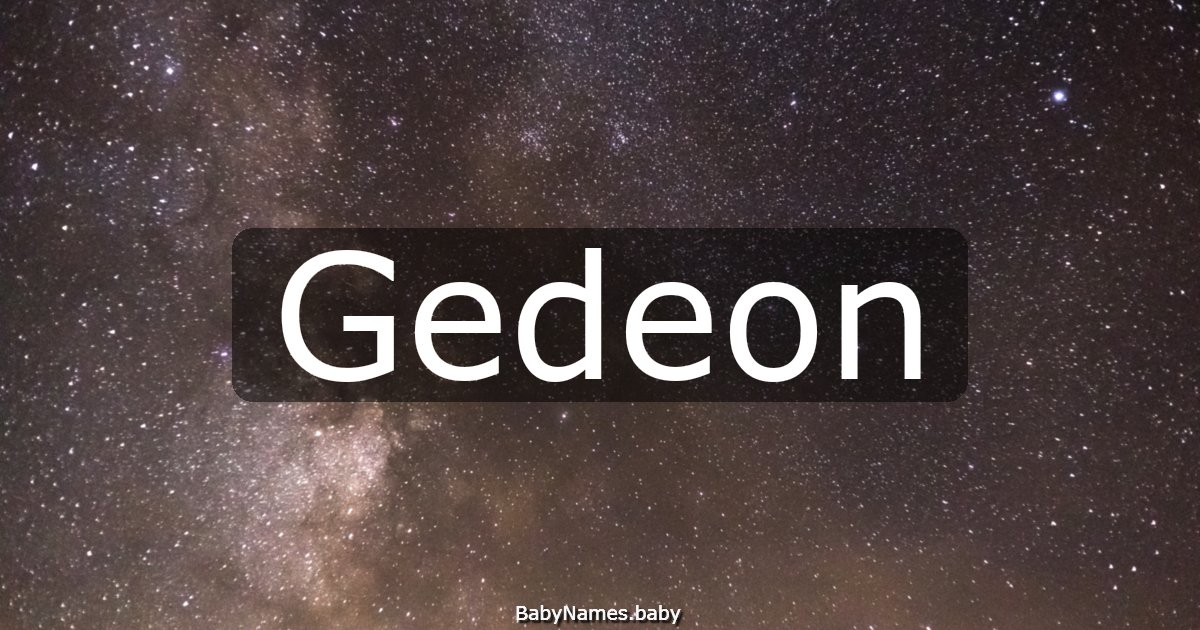 Gedeon