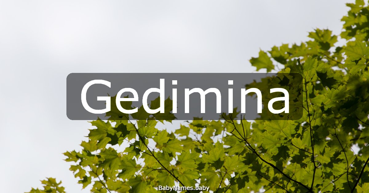 Gedimina