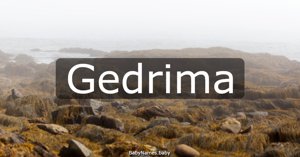 Gedrima