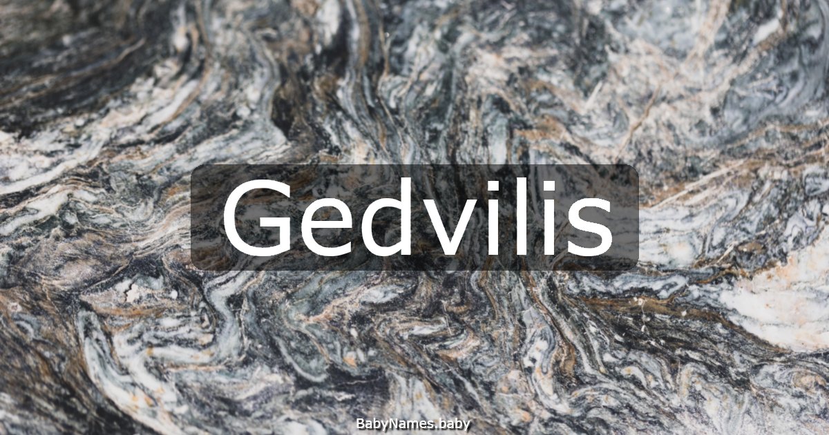 Gedvilis