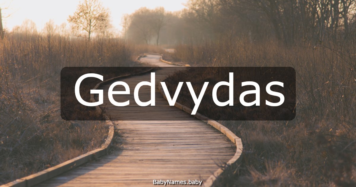 Gedvydas