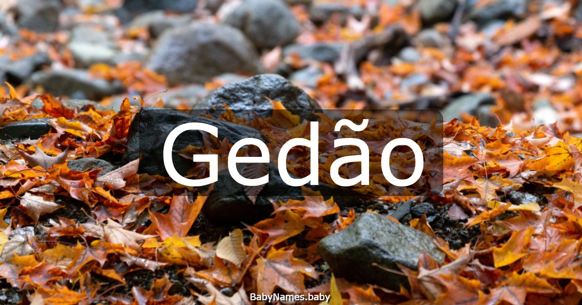 Gedão