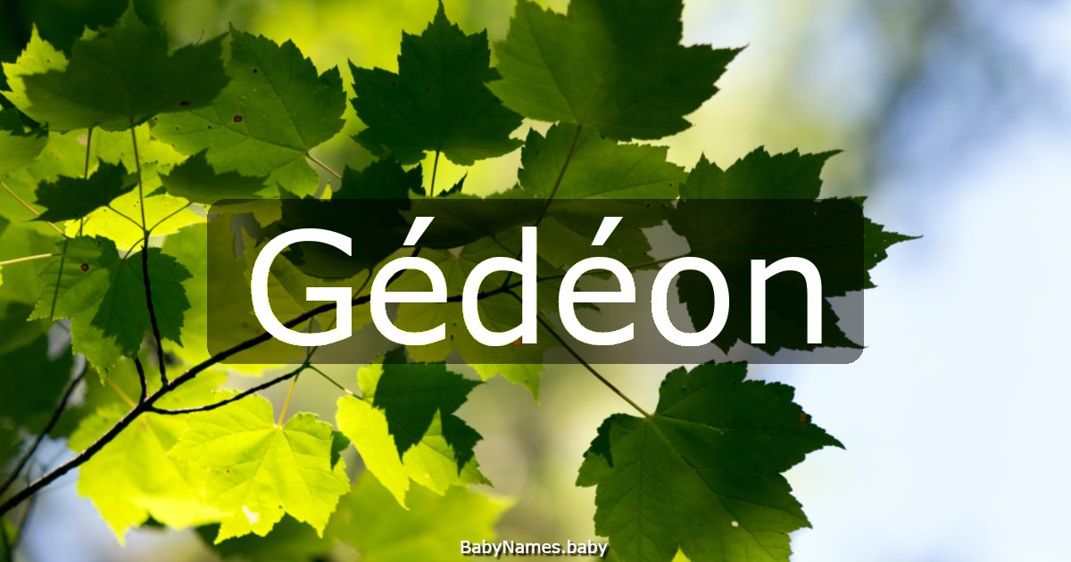 Gédéon