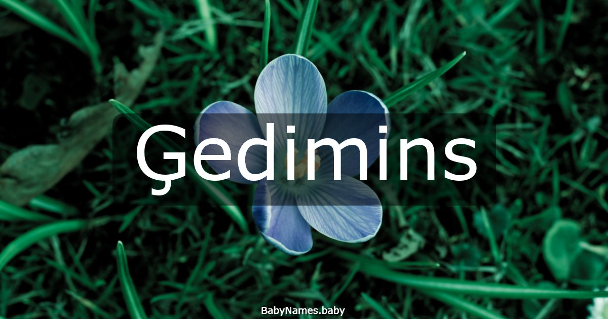 Ģedimins