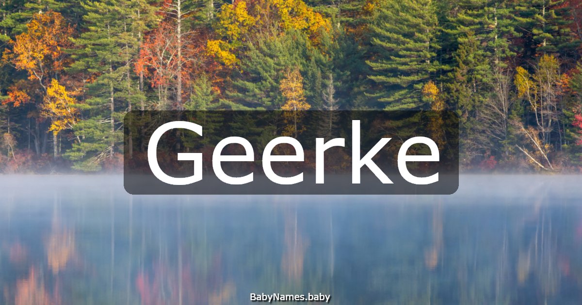 Geerke