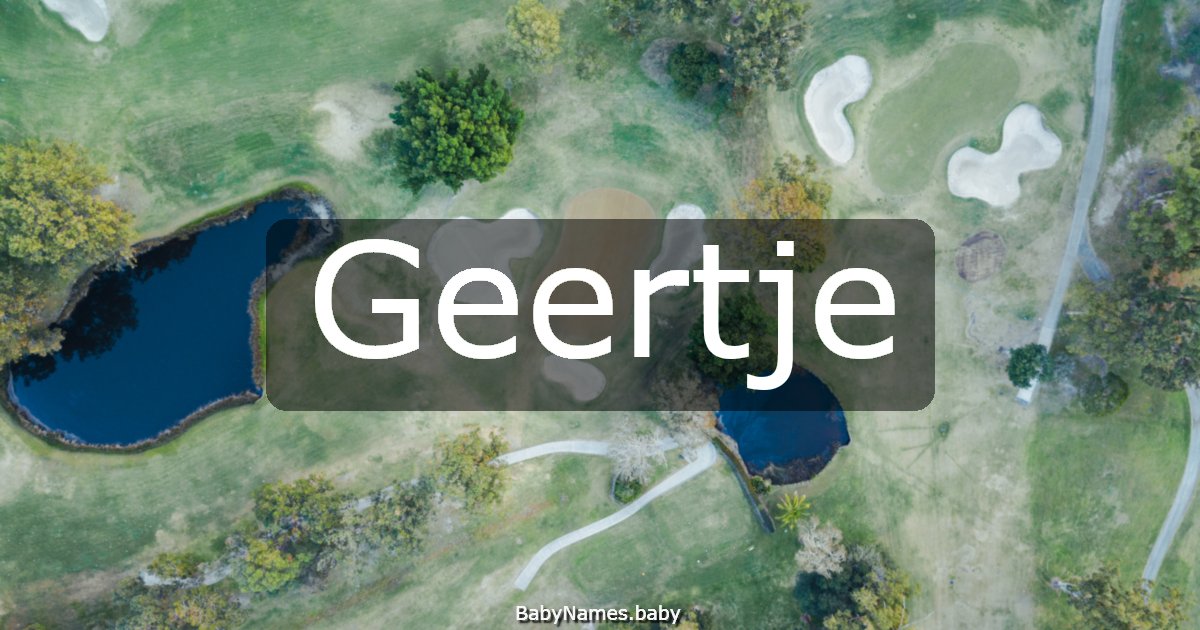 Geertje