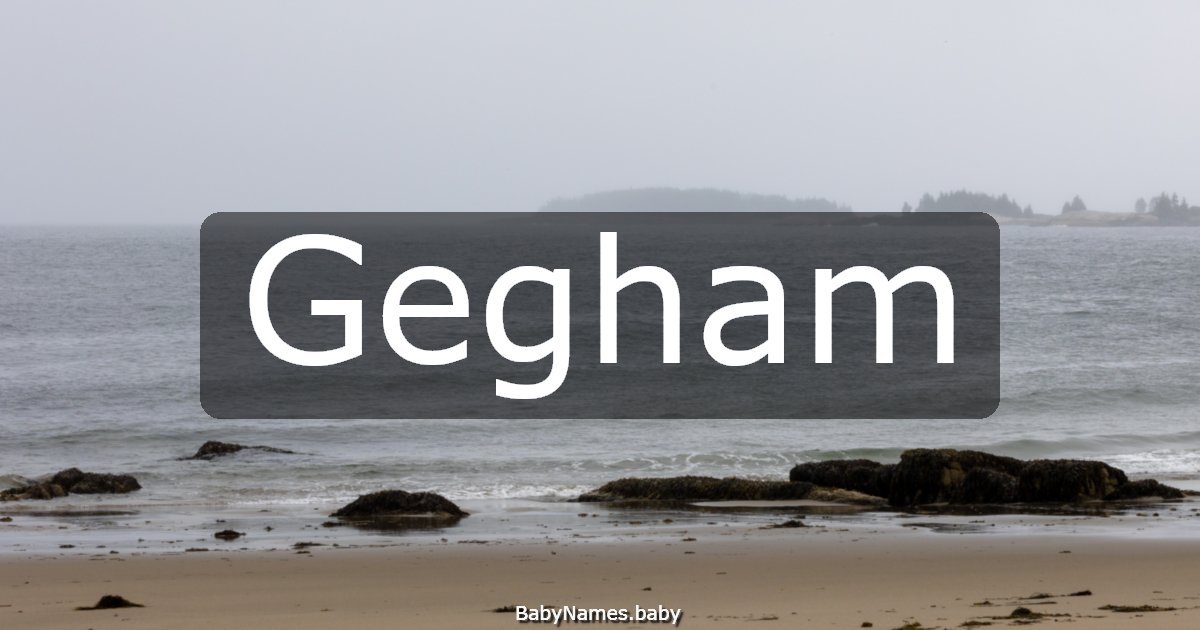Gegham