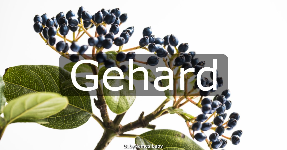 Gehard