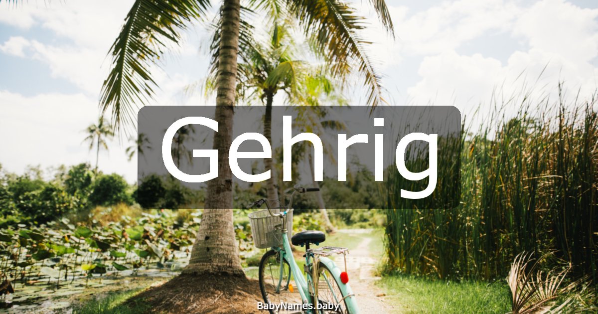Gehrig