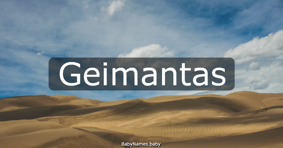 Geimantas