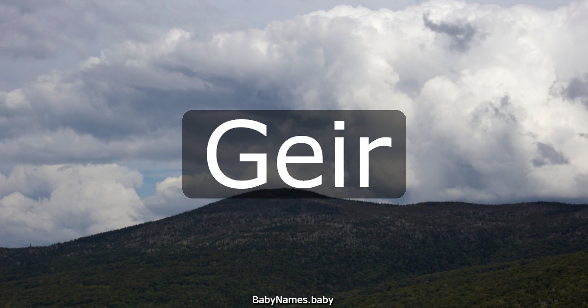 Geir
