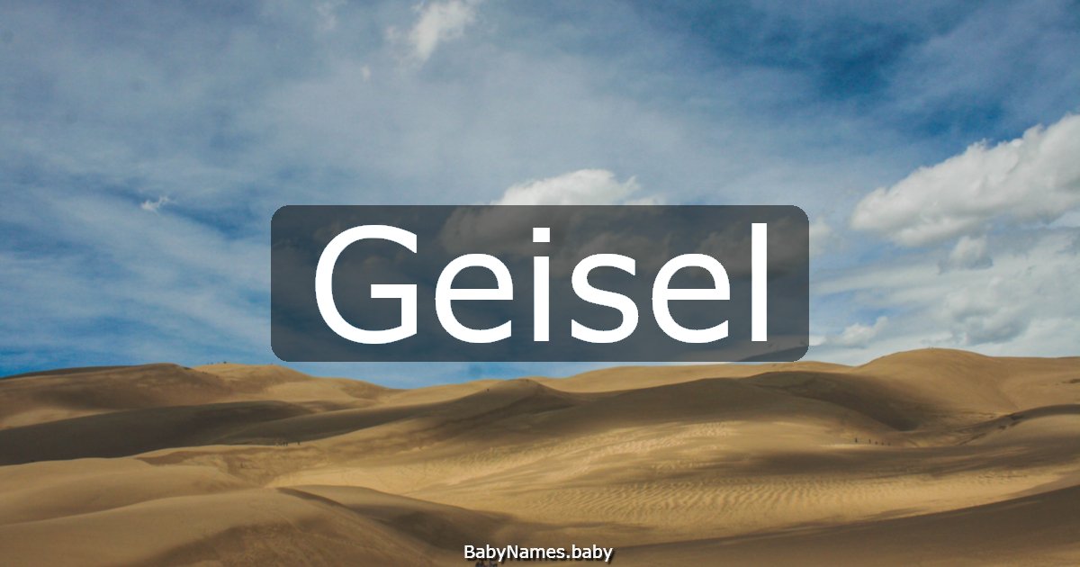 Geisel