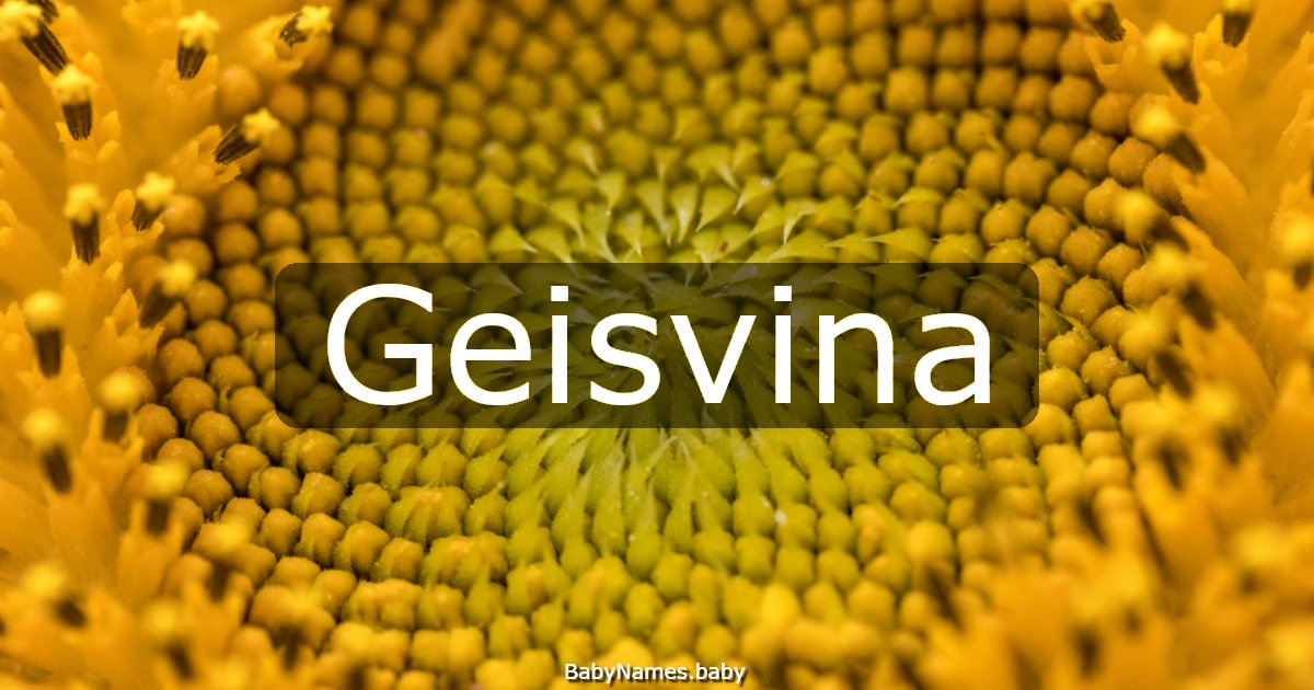 Geisvina