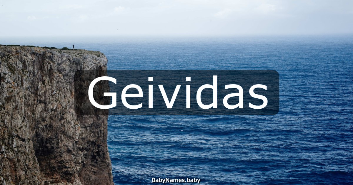 Geividas