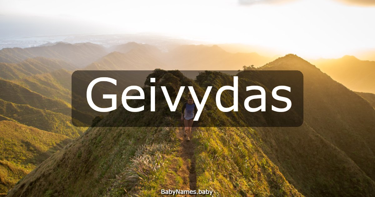 Geivydas