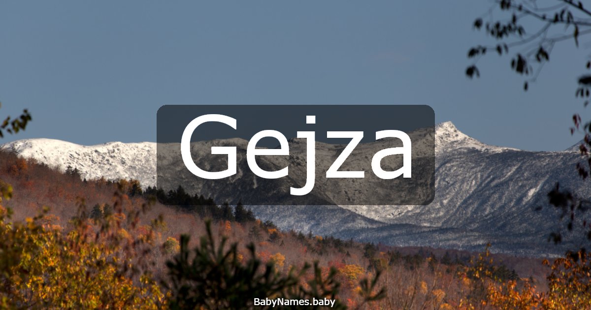 Gejza
