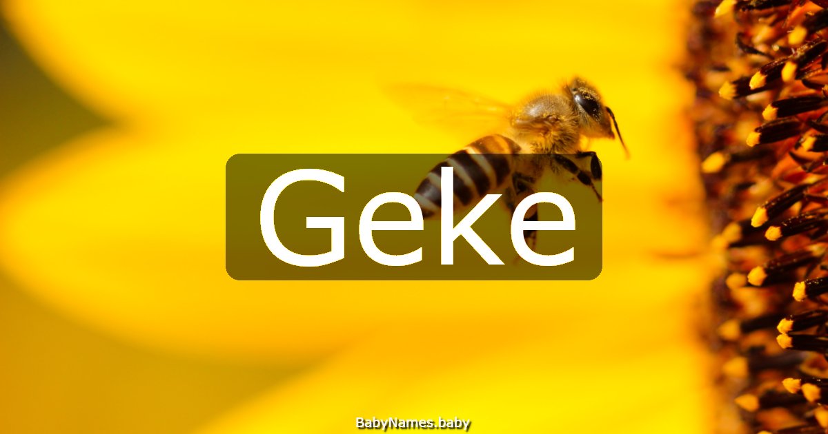 Geke