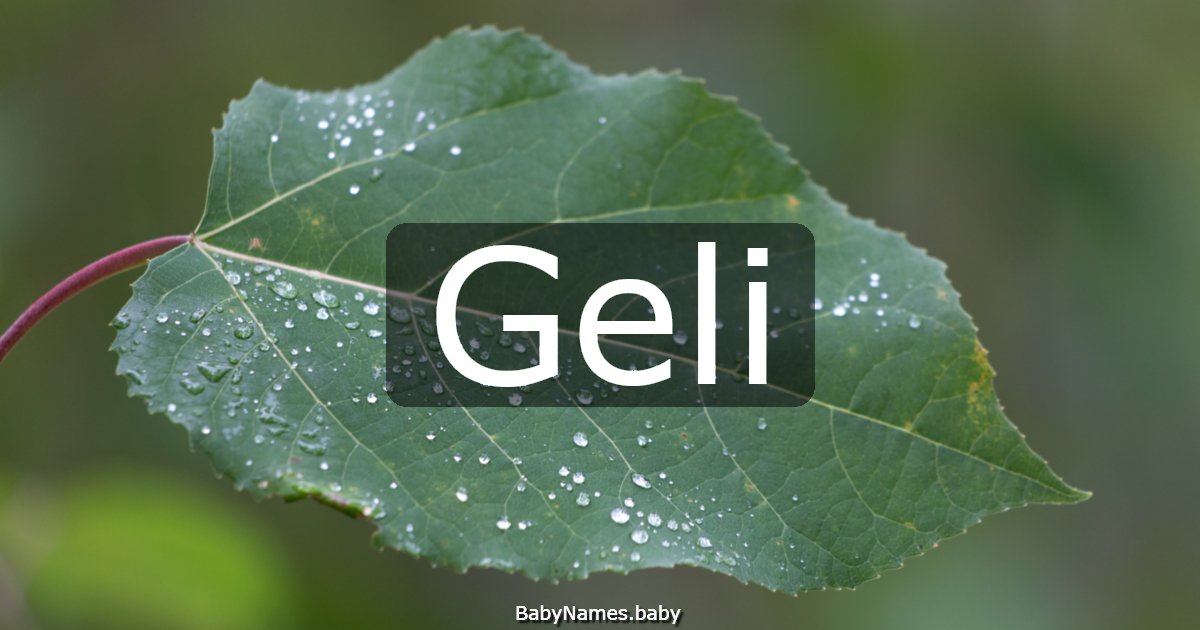 Geli