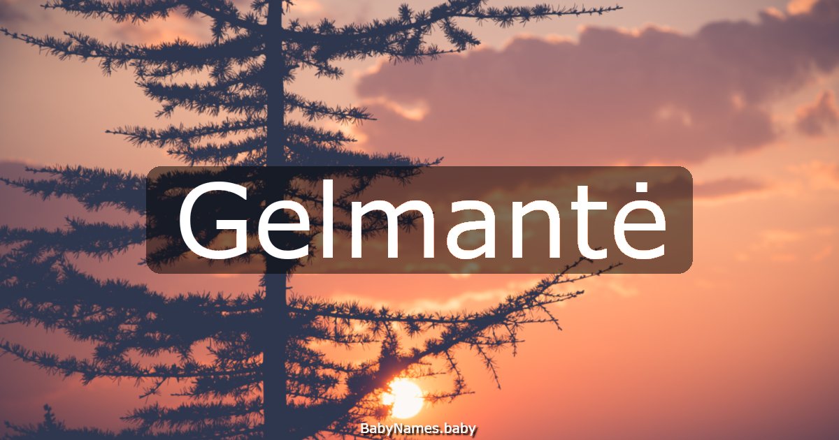 Gelmantė