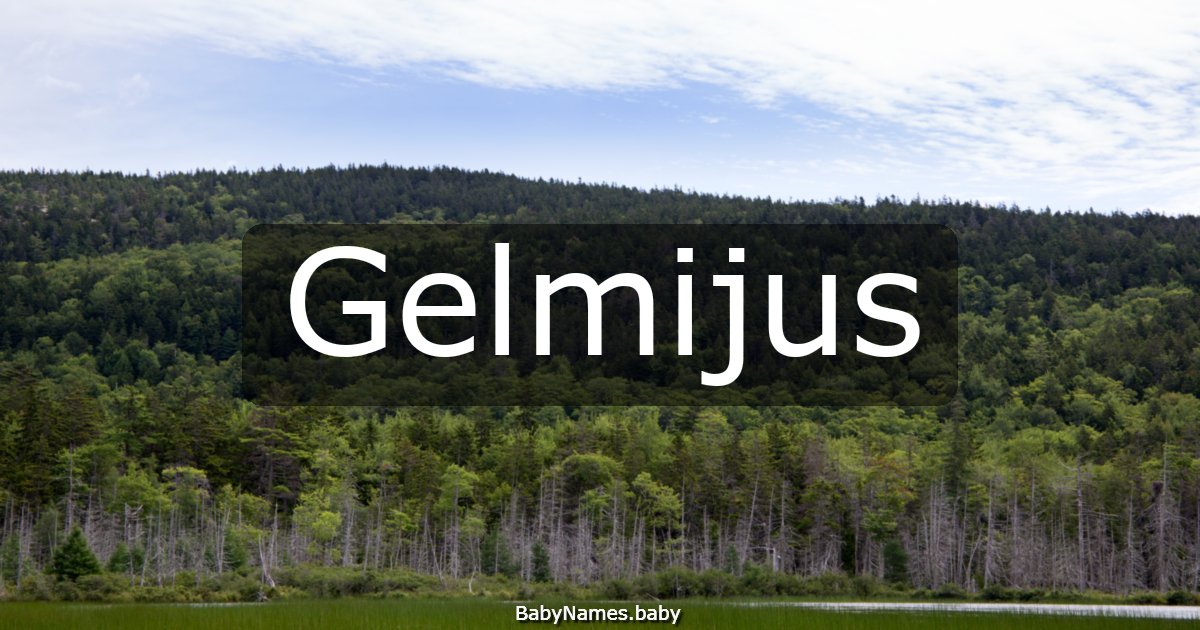 Gelmijus