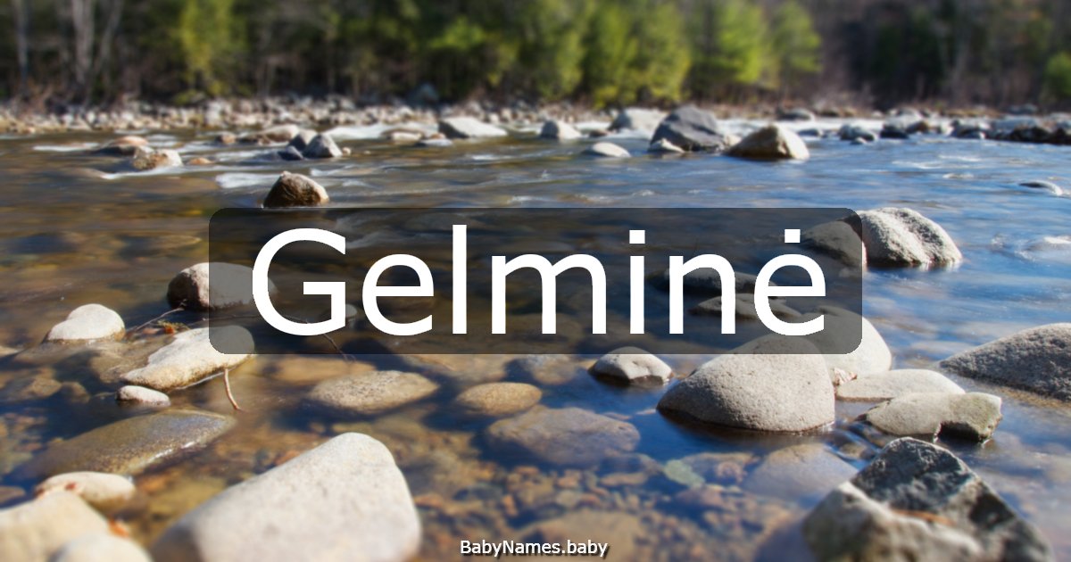 Gelminė